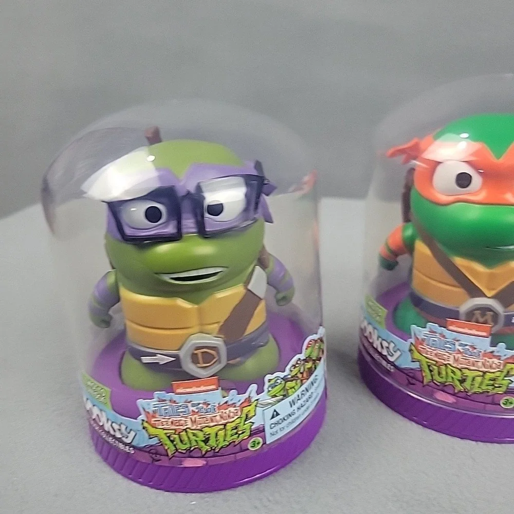 Teenage Mutant Ninja Turtles TMNT Booskys Figures Set Donatello Leonardo Michela